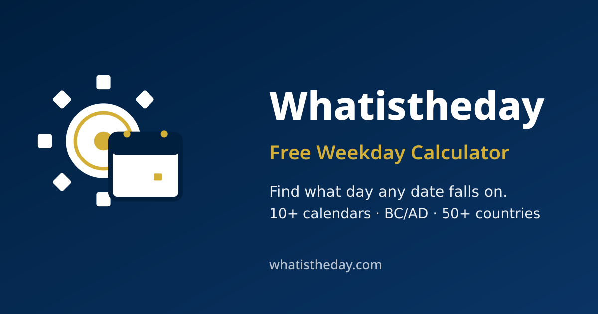 29 September 2026 (7 Mehr 1405) Was a Tuesday